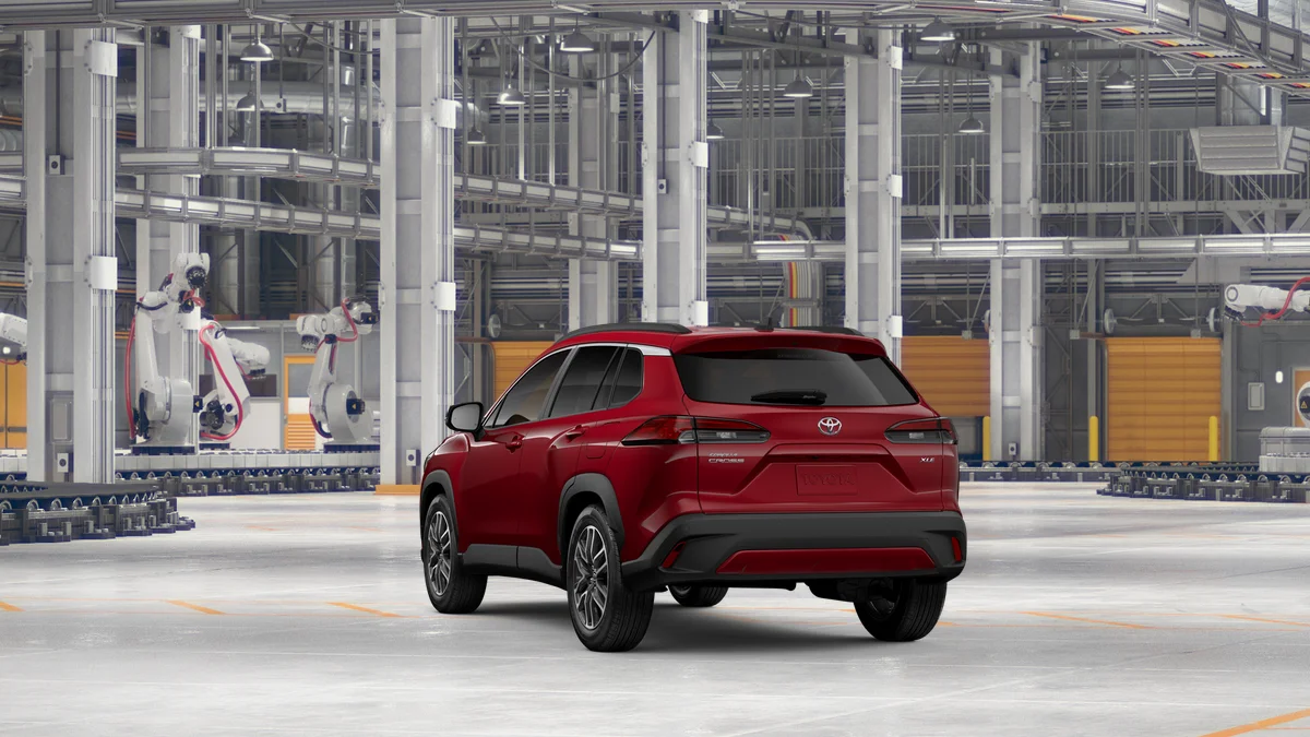 New 2026 Soul Red Crystal Toyota XLE image 7