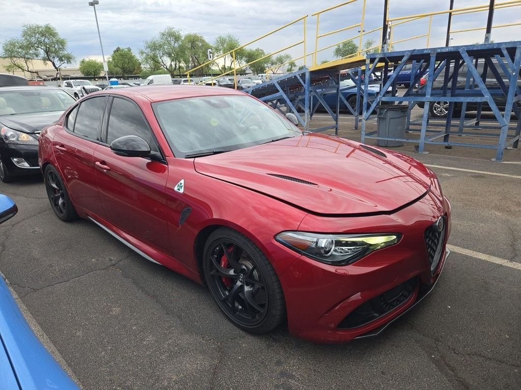 Used 2019 Red Alfa Romeo Quadrifoglio image 6