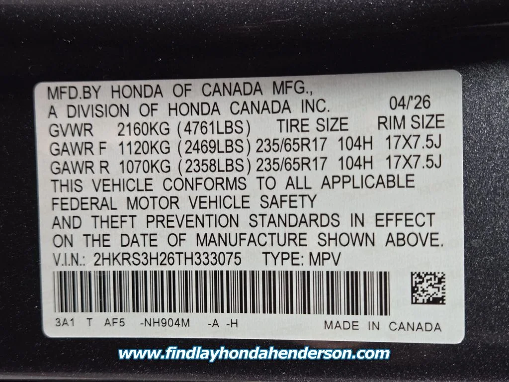 2026 Honda CR-V LX - Photo 13