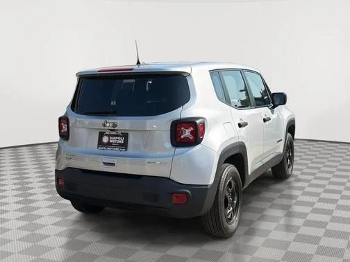 Used 2021 Silver Jeep Sport image 3