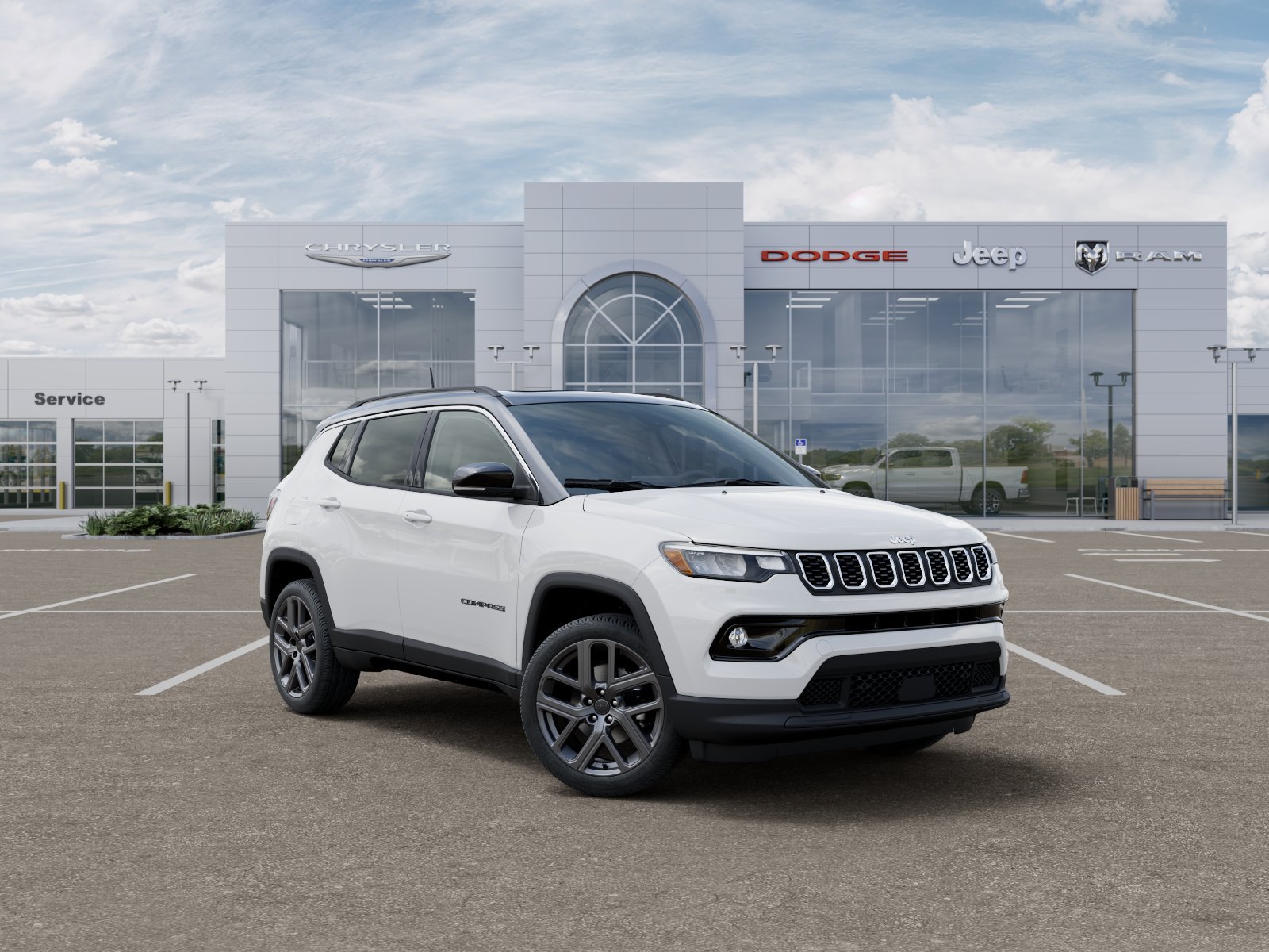 New 2026 Bright White Clear-Coat Exterior Paint Jeep Limited image 31