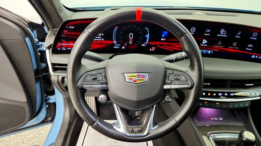 Used 2025 Drift Metallic Cadillac 4dr Sedan Blackwing w/ Precision Pkg, Parking Pkg & PDR image 13
