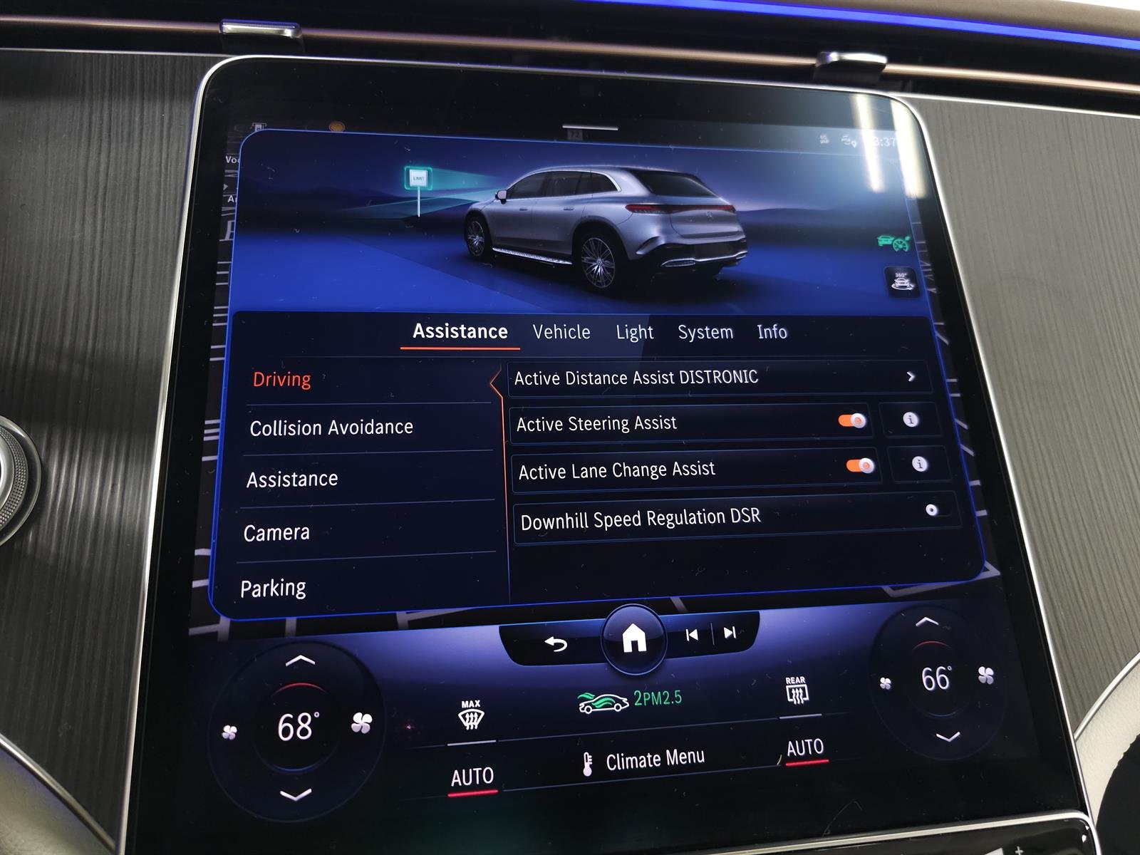 Used 2023 Blue Mercedes-Benz EQS 450 4MATIC® image 28