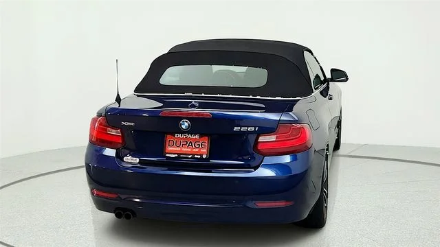 Used 2016 Blue BMW 228i xDrive image 12