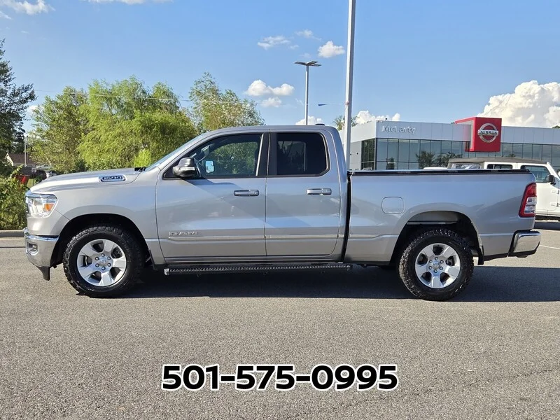 Used 2022 Billet Silver Metallic RAM LONE STAR 4X2 QUAD CAB 6