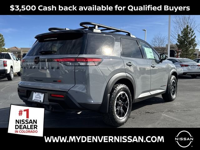 New 2026 Boulder Gray Pearl / Super Black Two-tone Nissan Rock Creek image 4