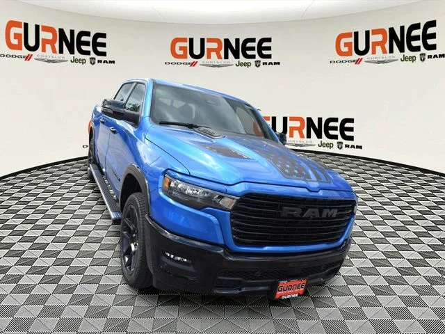 New 2026 Hydro Blue Pearl-Coat Exterior Paint RAM Laramie image 10