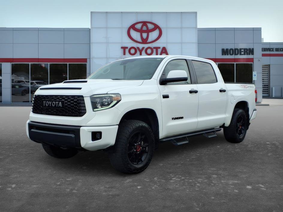 Used 2019 Super White Toyota TRD Pro image 1