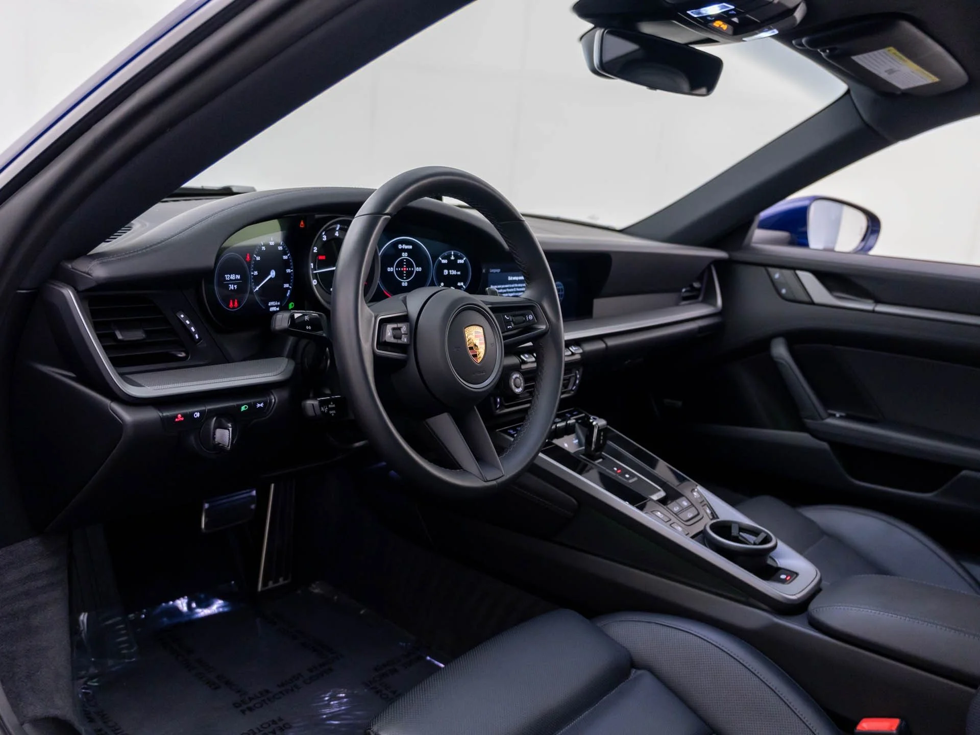 Used 2023 Blue Porsche Carrera 4S image 4