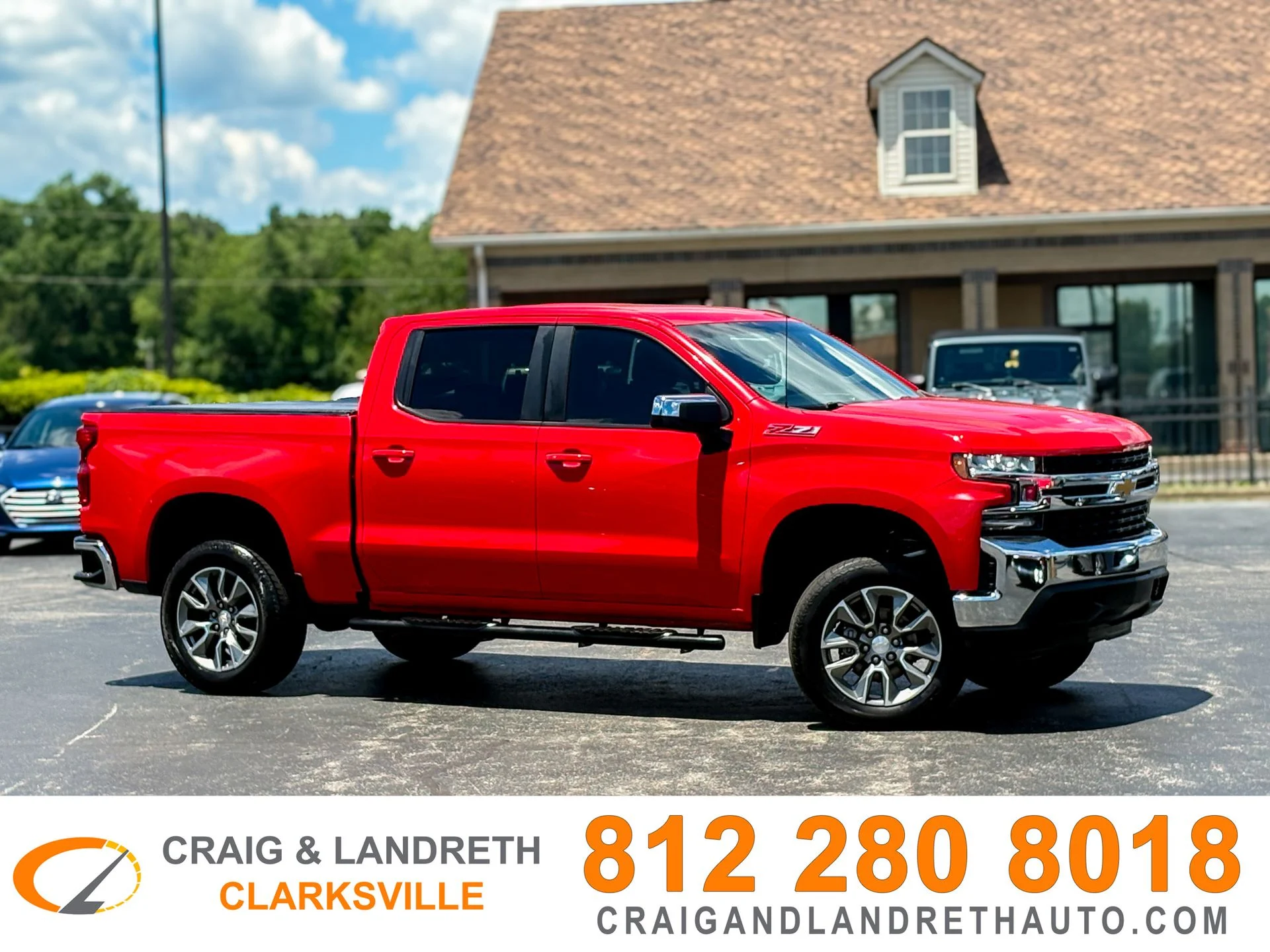 Used 2022 Red Chevrolet LT image 1