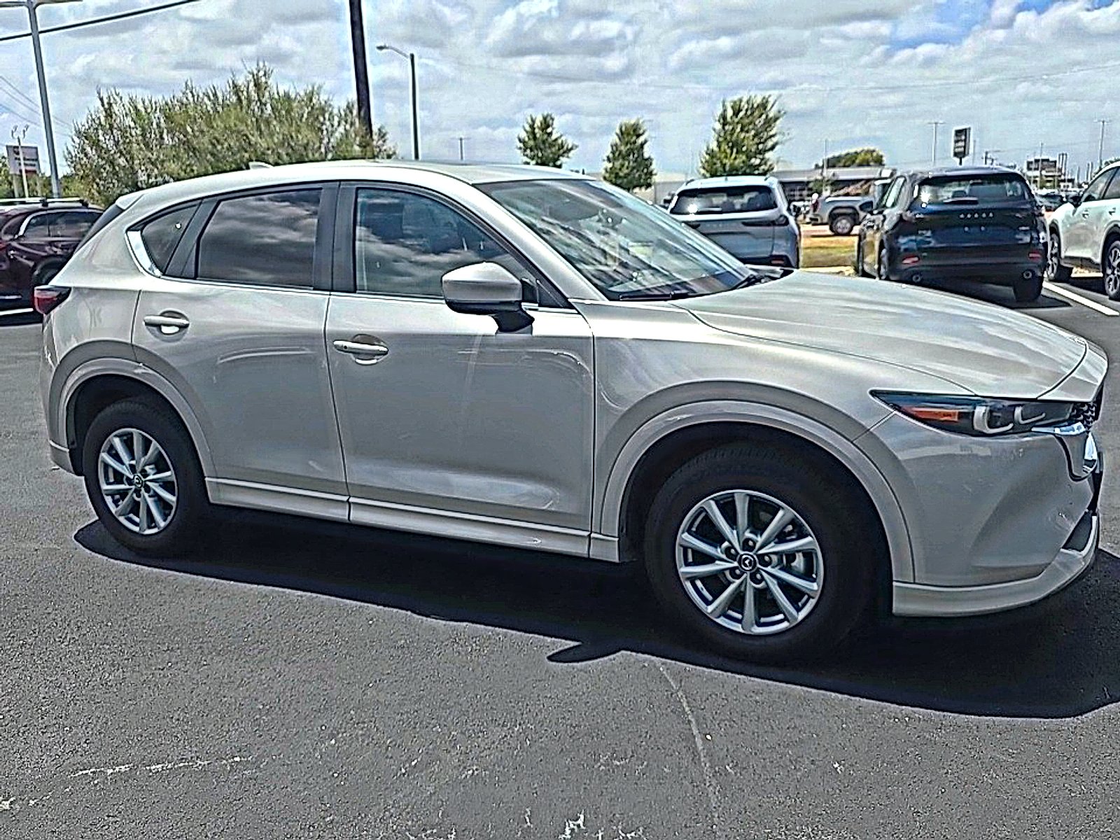 Used 2025 Platinum Quartz Metallic Mazda 2.5 S Preferred image 3
