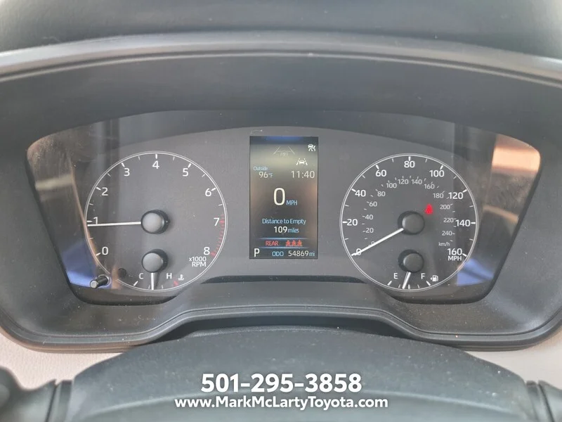 Used 2024 Midnight Black Metallic TOYOTA LE CVT image 21
