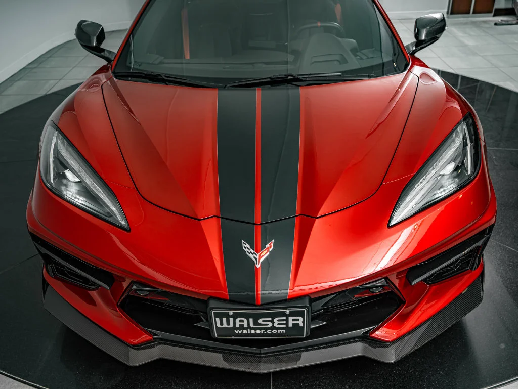 Used 2021 Torch Red Chevrolet Stingray image 16