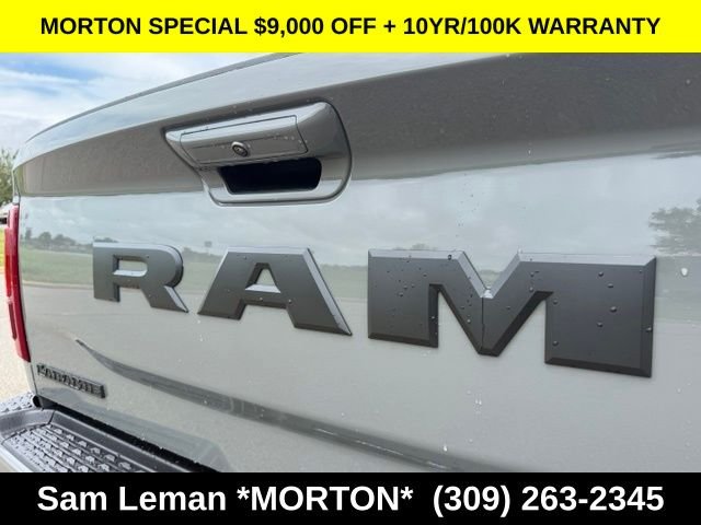 New 2026 Ceramic Gray Clear-Coat Exterior Paint Ram Laramie image 20