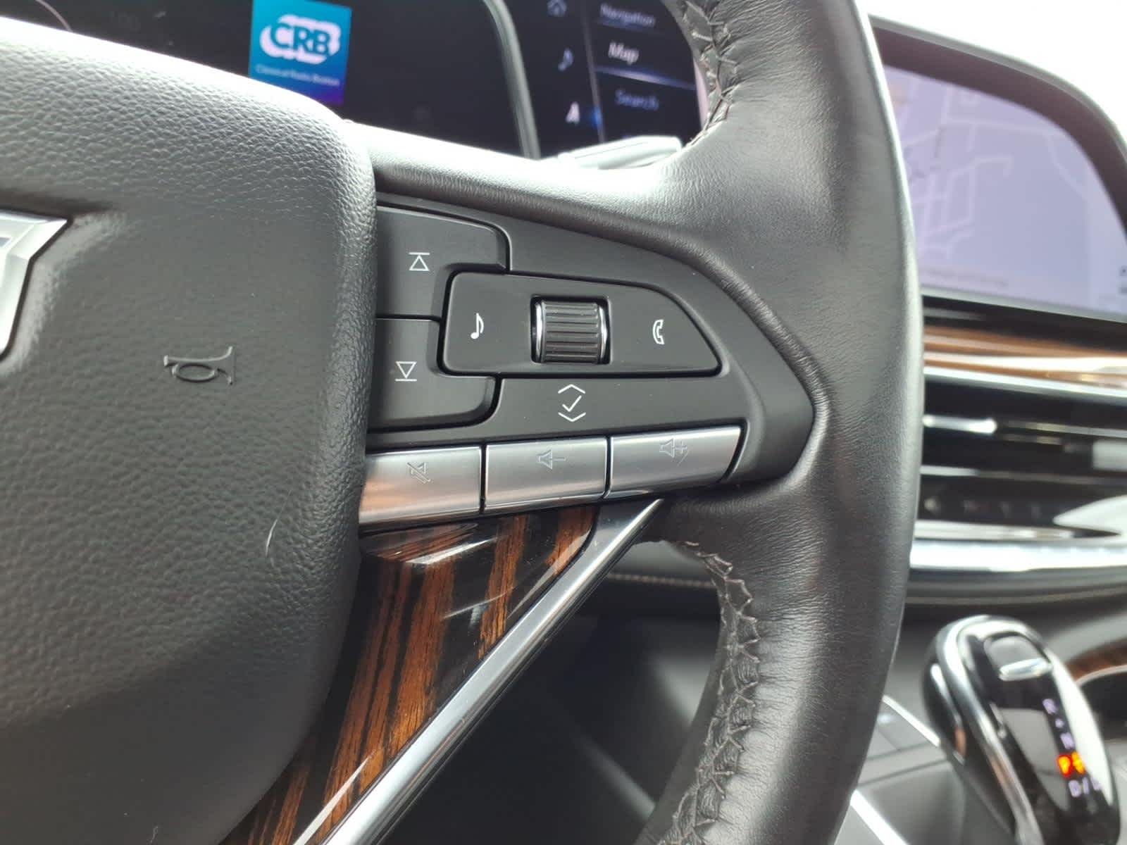 Used 2024 Crystal White Tricoat Cadillac 4WD Premium Luxury image 24