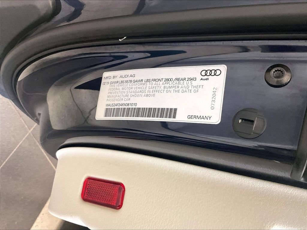 Used 2019 Blue Audi 3.0T Prestige image 36