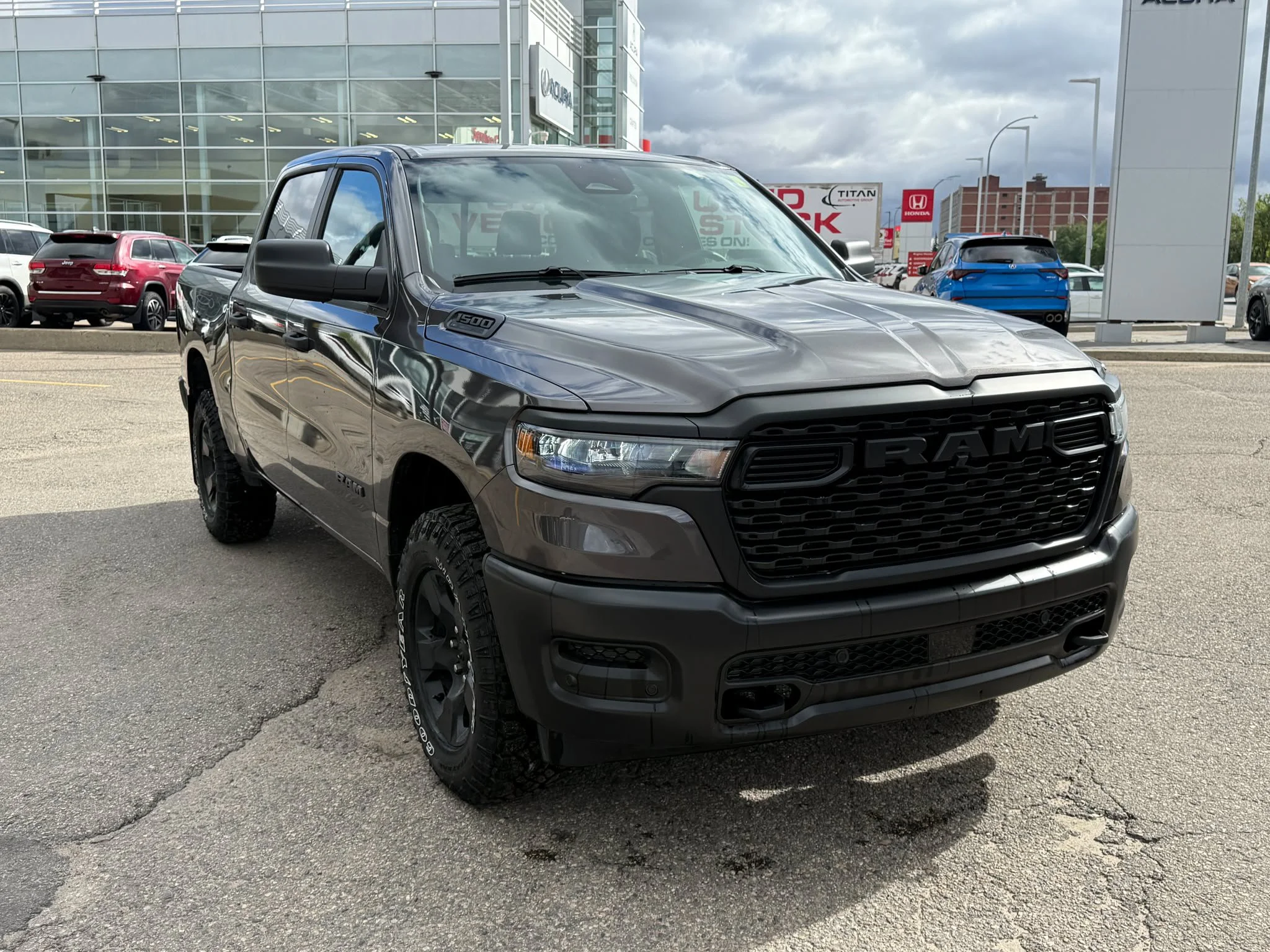 Certified Used 2026 Granite Crystal Metallic Ram Warlock 4x4*6 Pass | 3.0L I6 | 33in Tires | Adaptive Cruise | Remote Start | Park Assist image 5