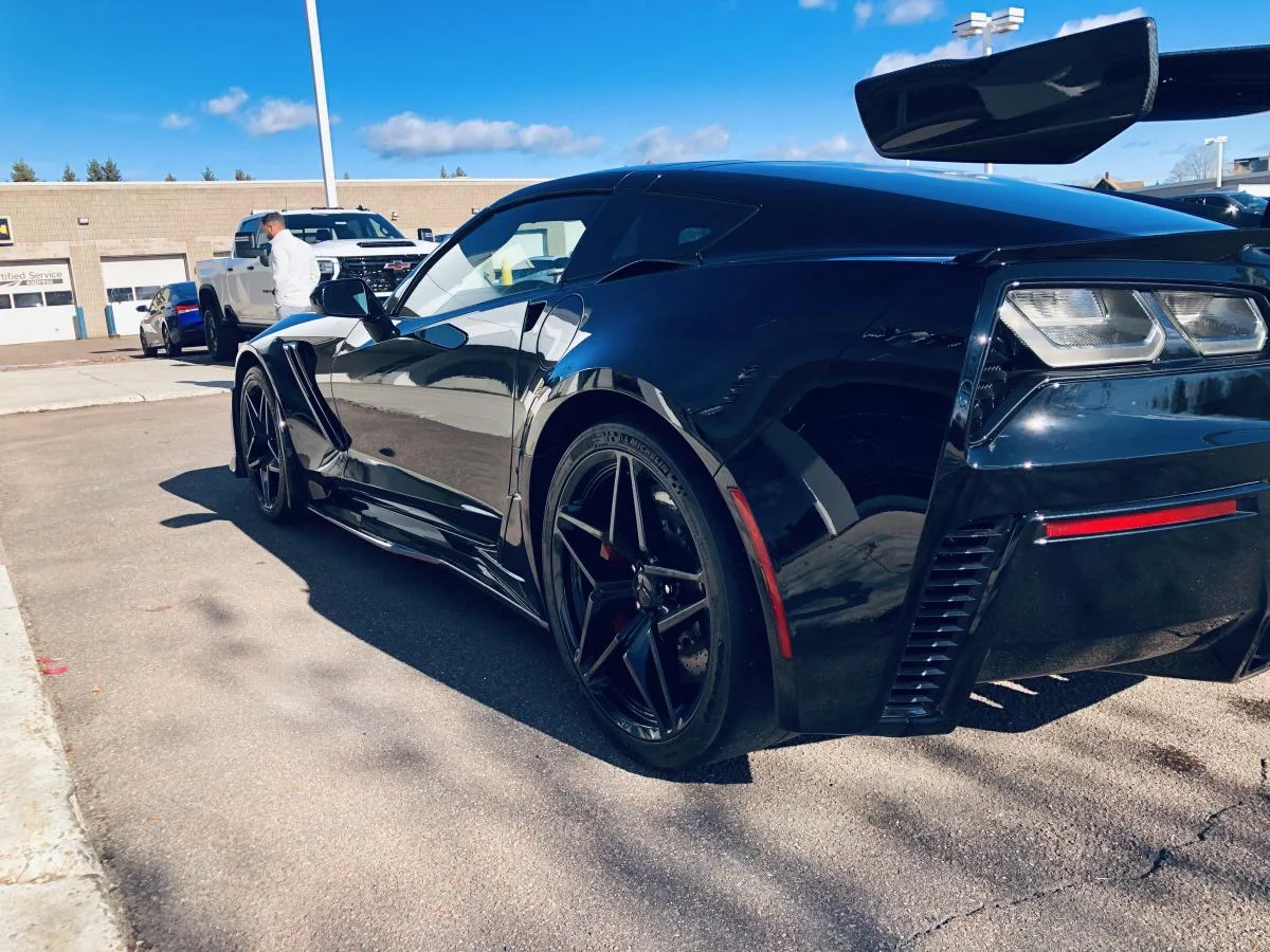 Used 2019 Black Chevrolet 2dr ZR1 Cpe w/3ZR image 10