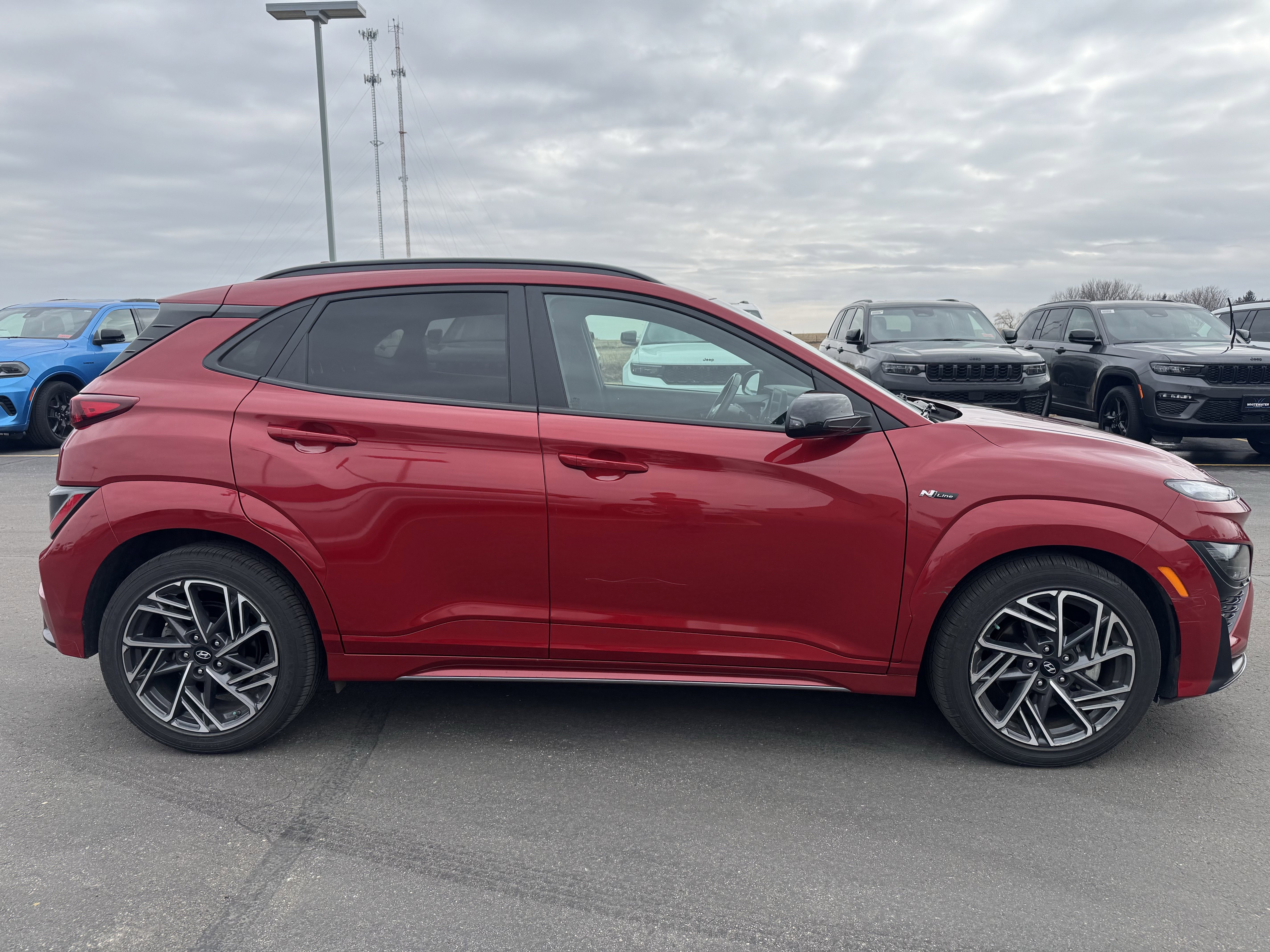 Used 2022 Hyundai Kona N Line with VIN KM8K3CA39NU794681 for sale in Saint Charles, Minnesota