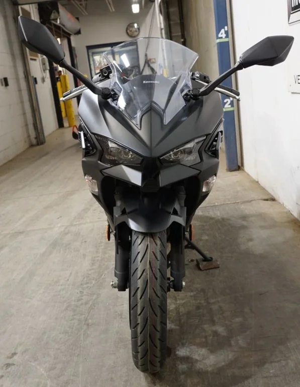 New 2026 Metallic Flat Spark Black/Metallic Spark Black Kawasaki Metallic Flat Spark Black image 4