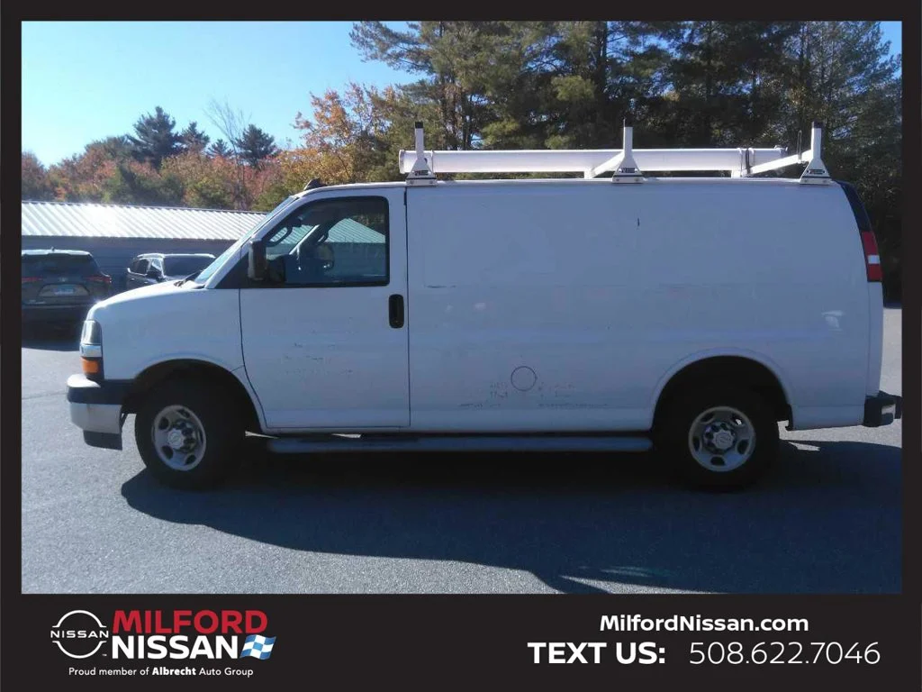 Used 2020 White Chevrolet Work Van image 2