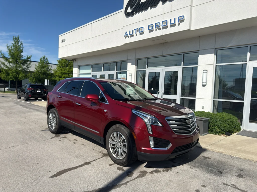 Used 2017 Red Passion Tintcoat Cadillac Luxury AWD image 10