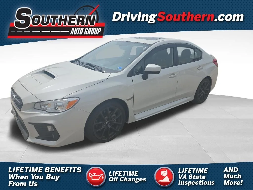 Used 2021 White Subaru Premium image 1