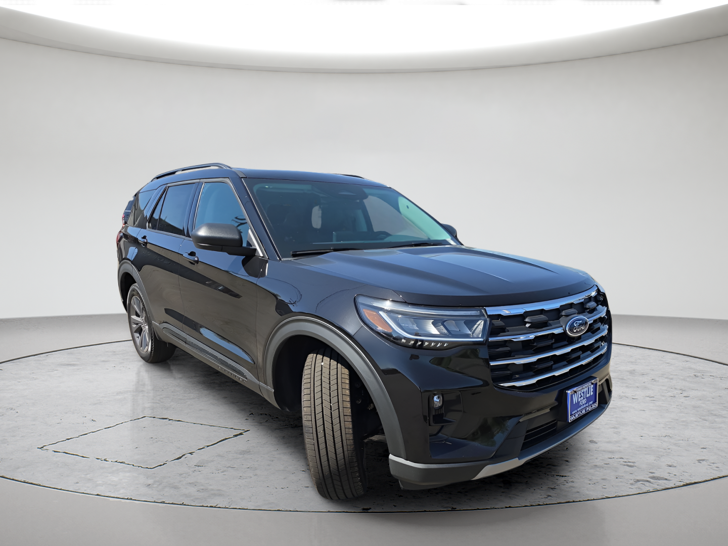 New 2026 Agate Black Metallic Ford Active image 1