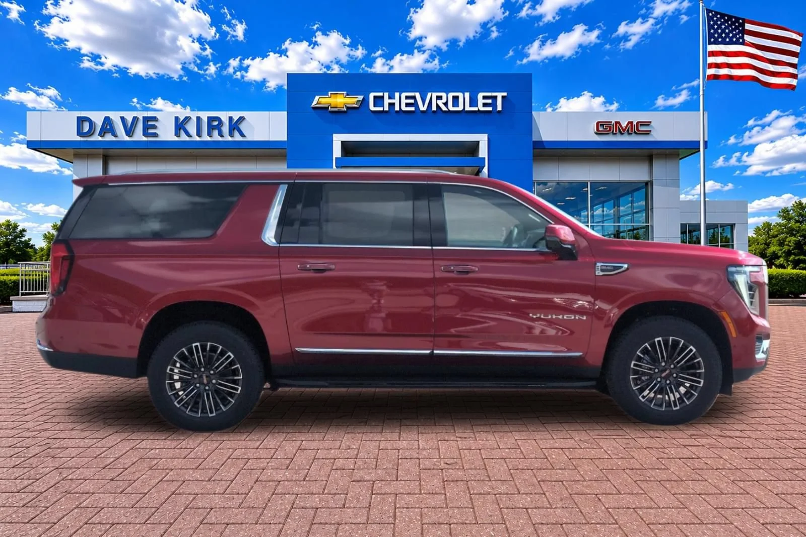 New 2026 Volcanic Red Tintcoat GMC Elevation image 2