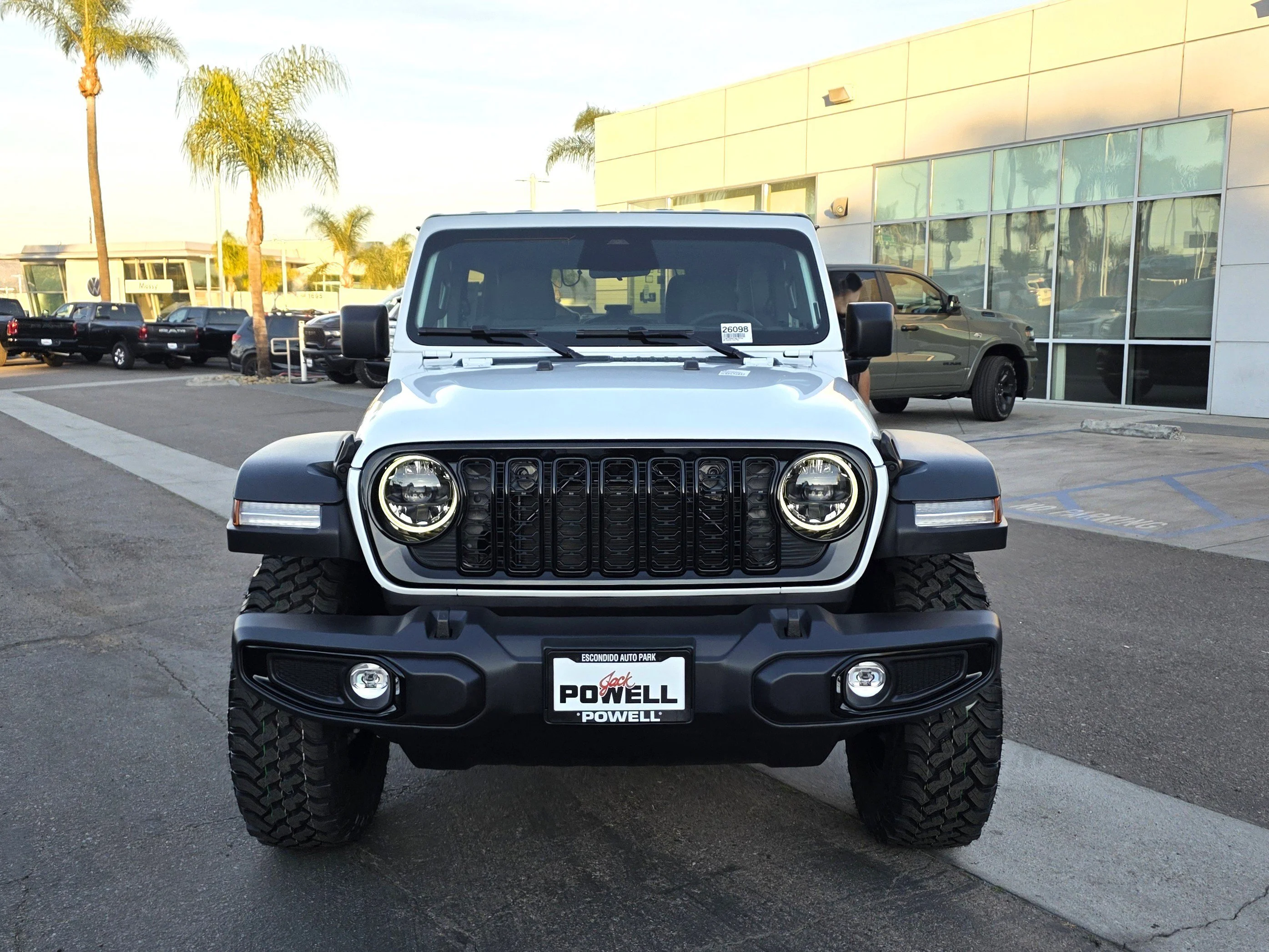 New 2026 Bright White Clearcoat Jeep Willys image 7