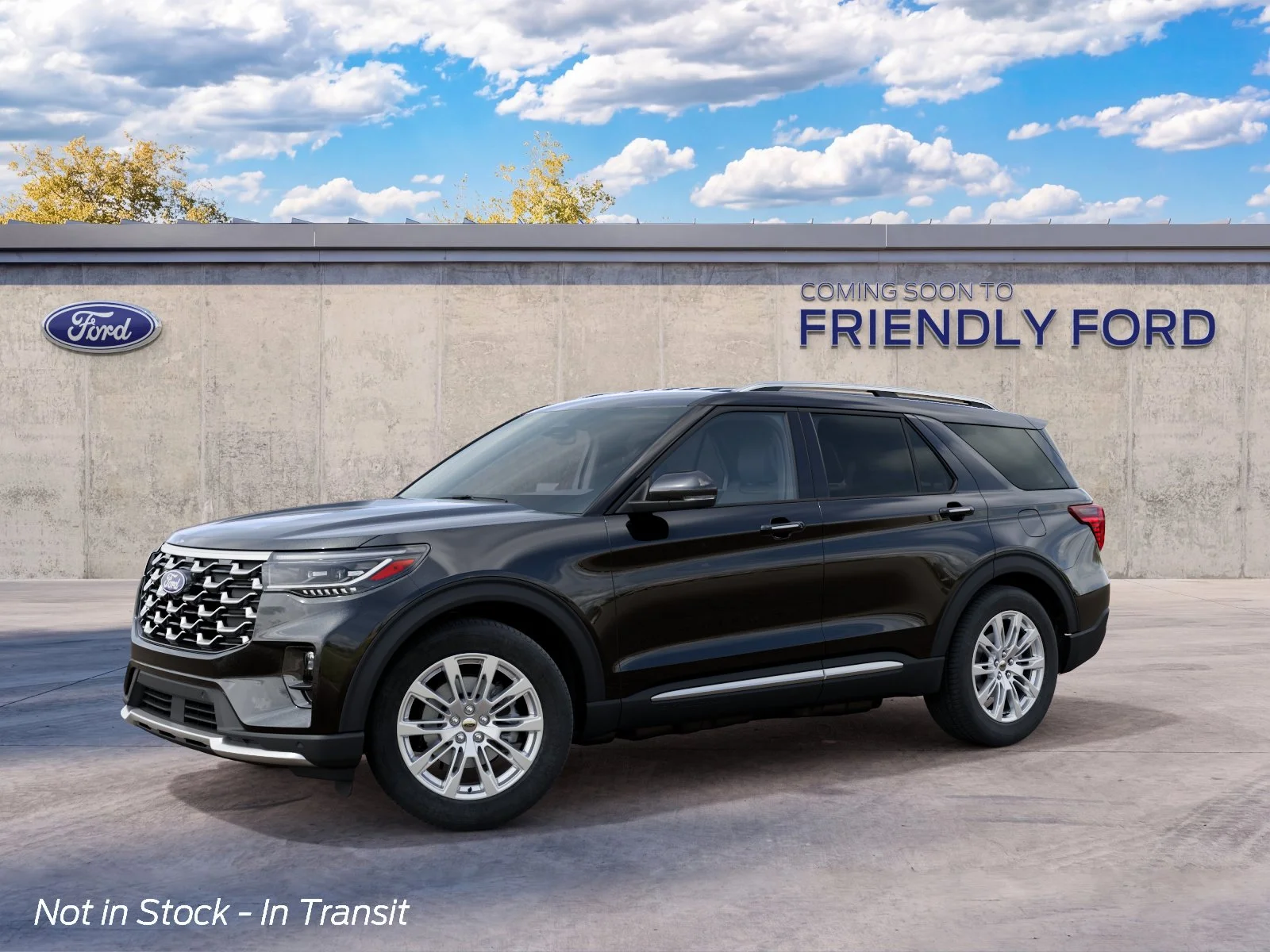 New 2027 Agate Black Metallic Ford Platinum™ image 1