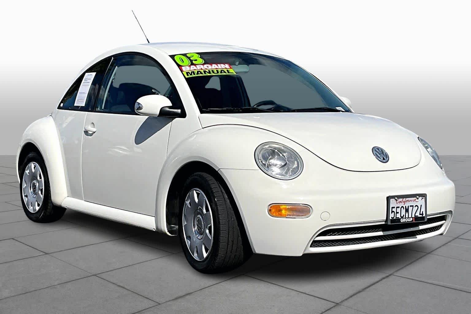 Used 2003 Volkswagen New Beetle GL with VIN 3VWBK21C33M436654 for sale in Sacramento, CA