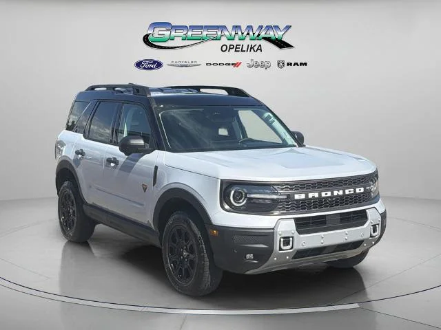 New 2026 Space White Metallic Ford Badlands® image 1