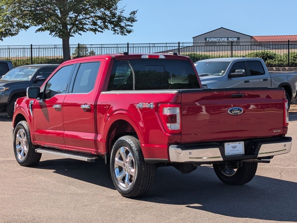 Used 2022 Red Ford Lariat image 4