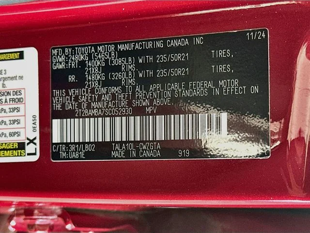 Used 2025 Red Lexus 350 Premium Plus image 31