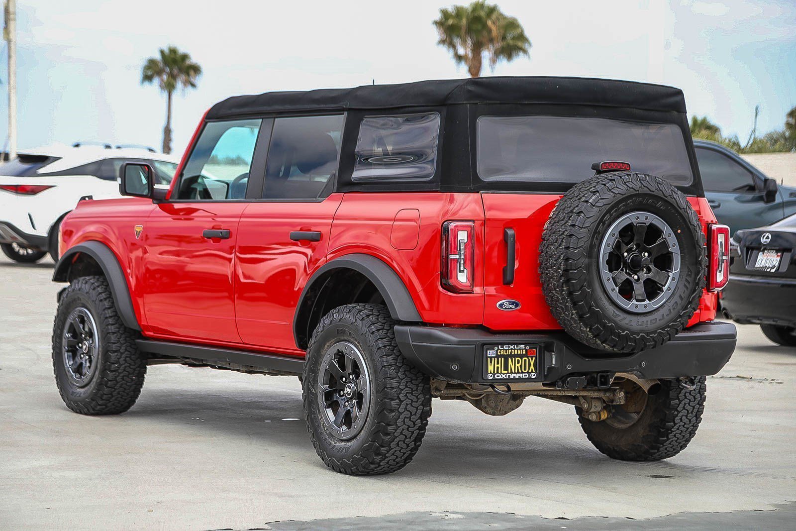Used 2021 Race Red Ford Badlands image 4