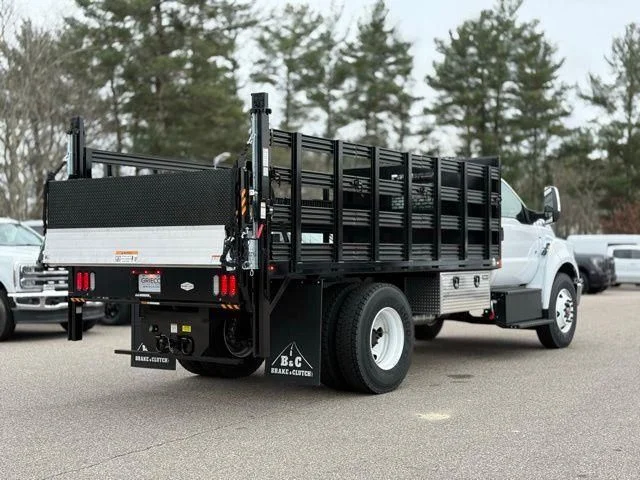 New 2026 Oxford White Ford F-650 Gas Straight Frame image 6