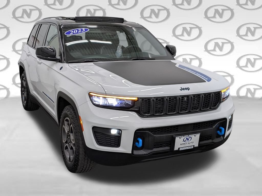 Used 2023 White Jeep Trailhawk 4xe image 23