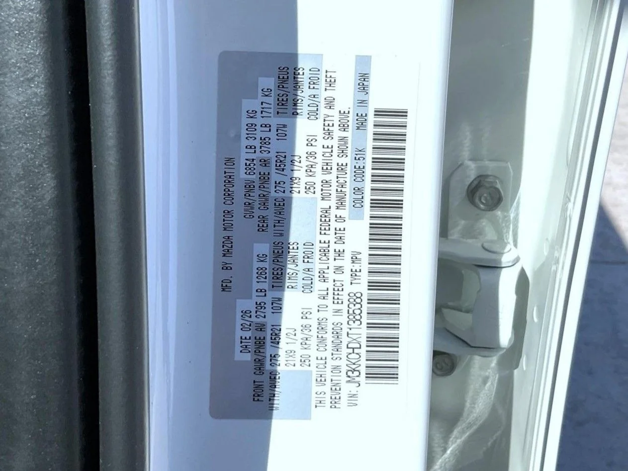New 2026 White Mazda 3.3 Turbo Premium image 28