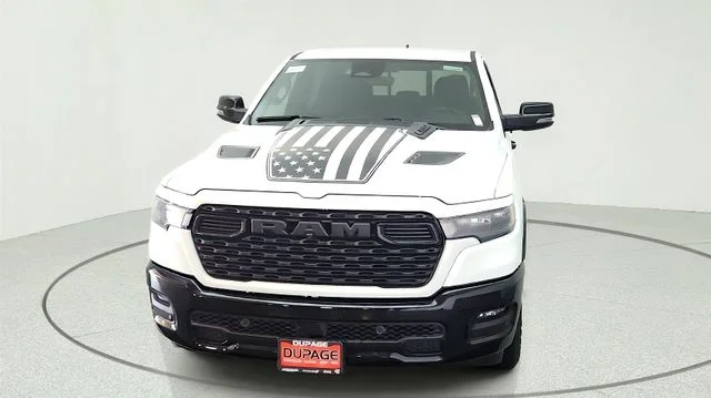 New 2026 Bright White Clearcoat RAM Big Horn/Lone Star image 3
