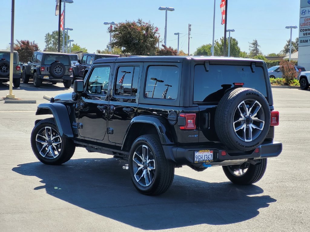 Certified Used 2024 Black Jeep Sport S 4xe image 6