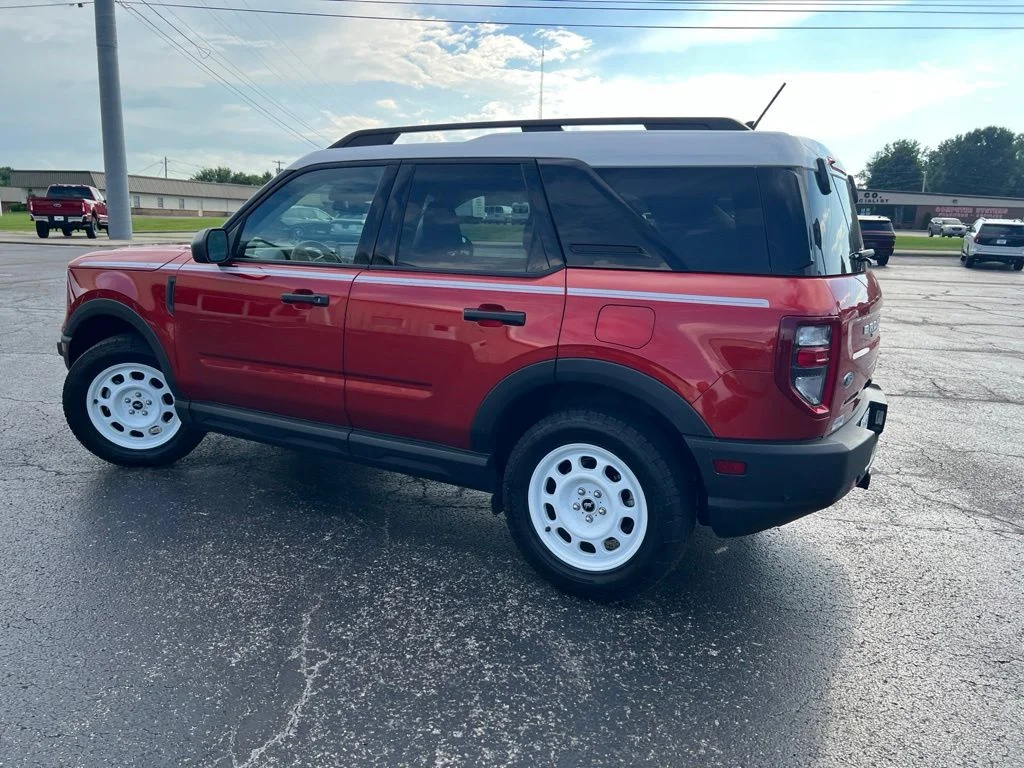 Used 2023 Hot Pepper Red Tinted Clearcoat Ford Heritage image 5