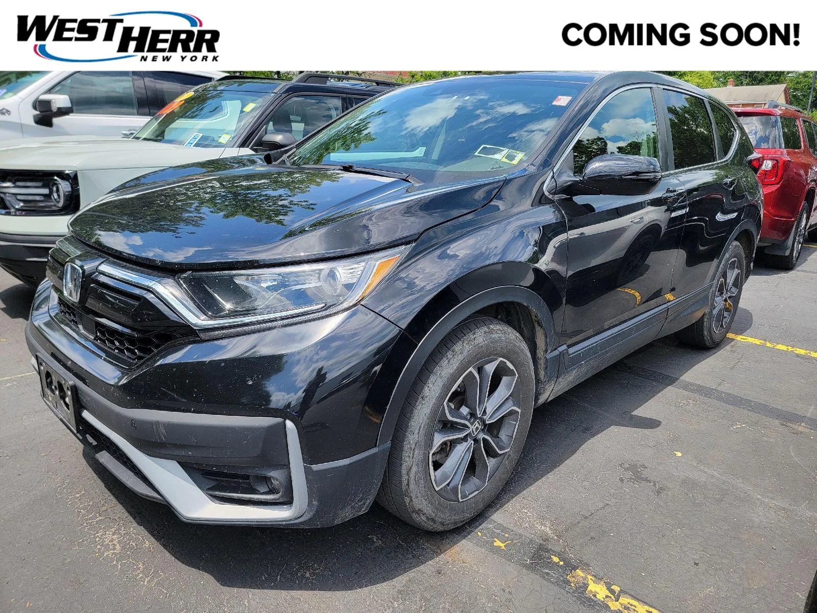 Used 2022 Black Honda EX image 1