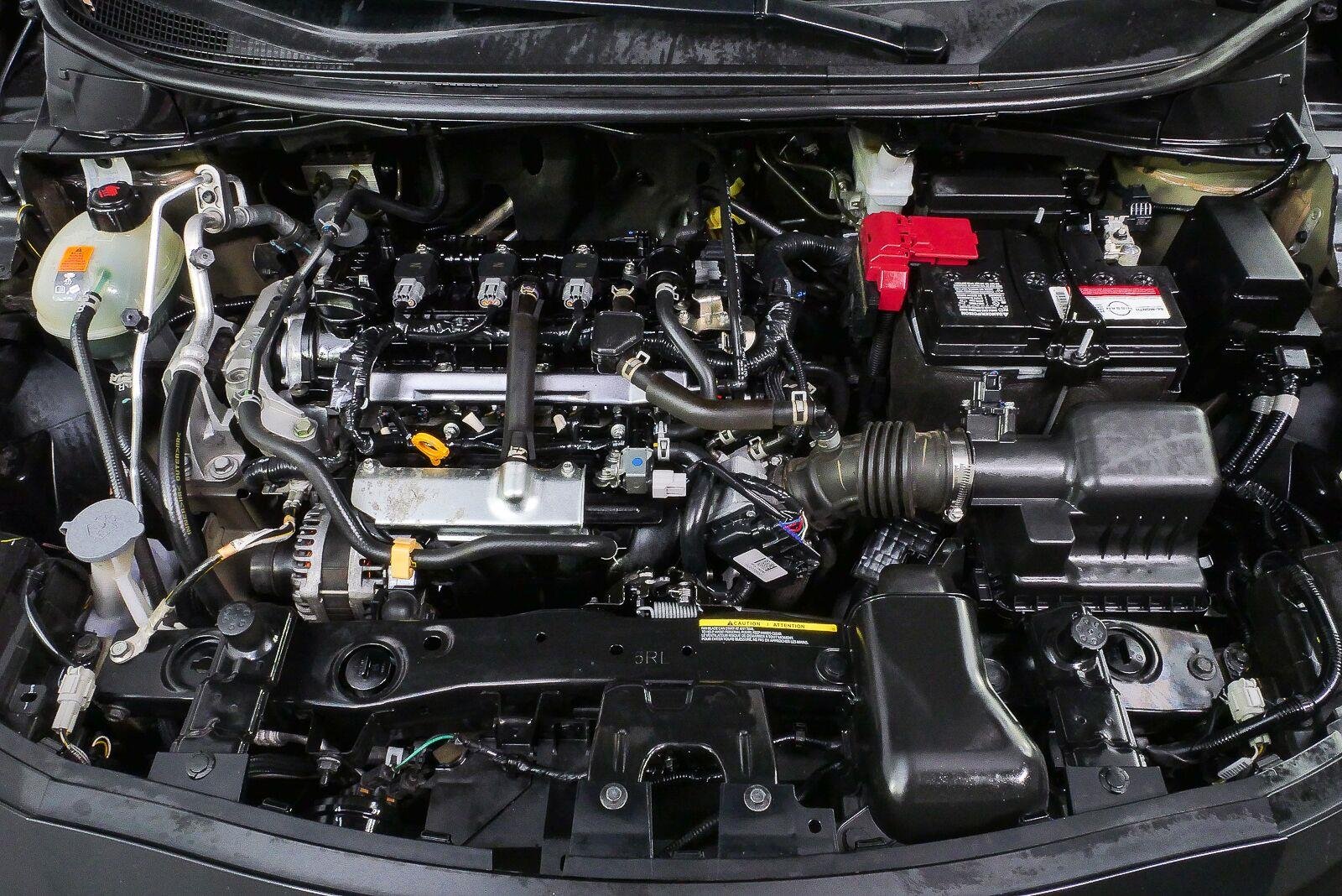 Used 2021 Super Black Nissan SV image 28