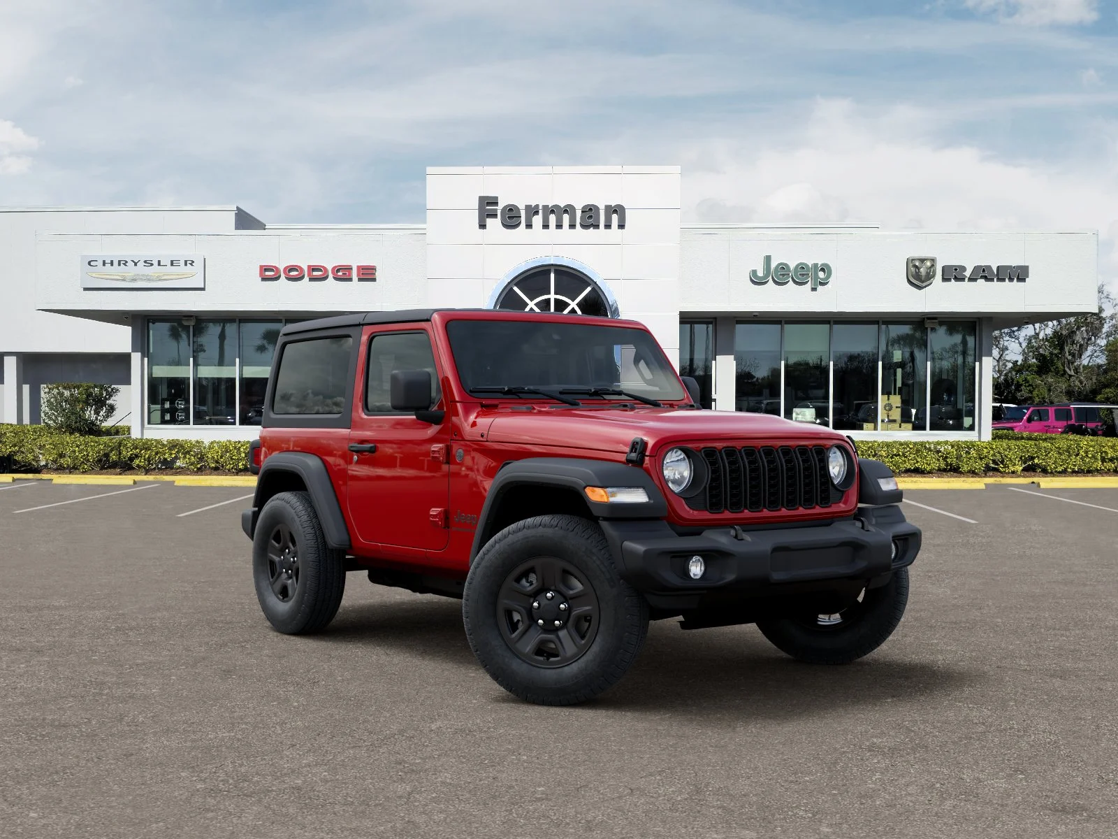New 2026 Firecracker Red Clearcoat Jeep SPORT image 33