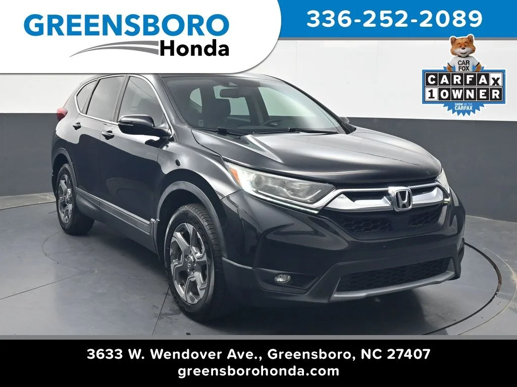 Used 2018 Crystal Black Pearl Honda EX-L image 1