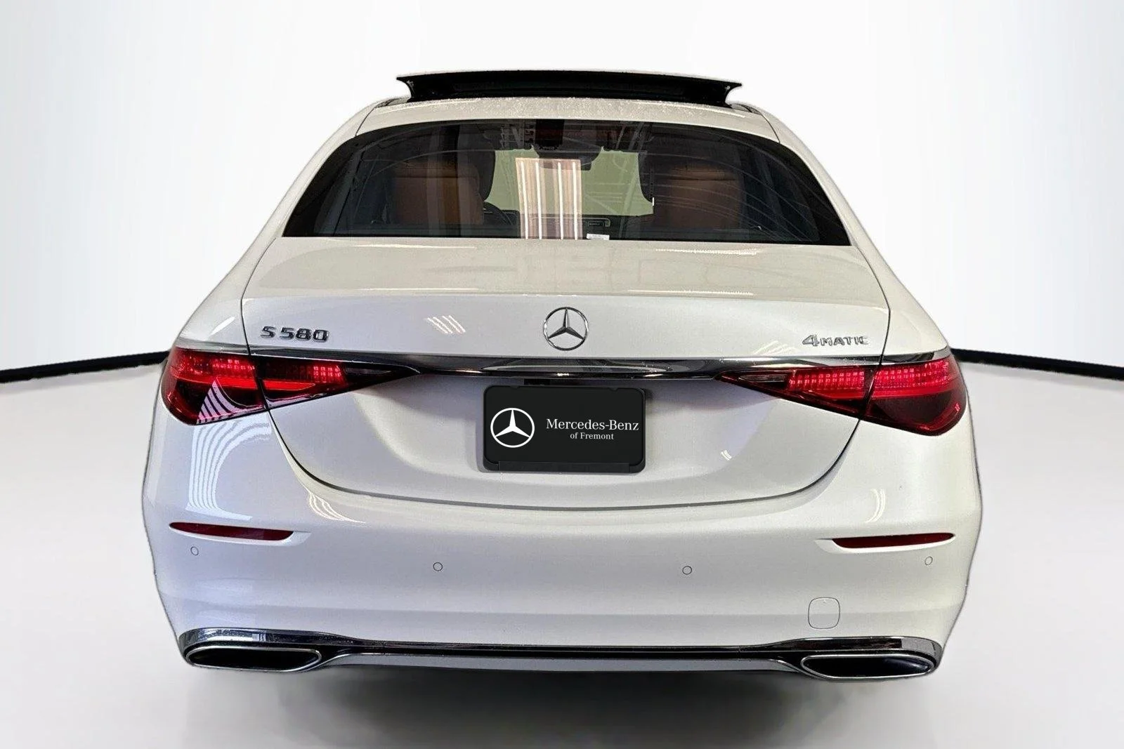 Used 2021 Designo Diamond White Mercedes-Benz S 580 image 6