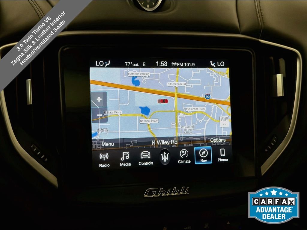 Used 2019 Nero Noctis Black Maserati S Q4 GranLusso image 13