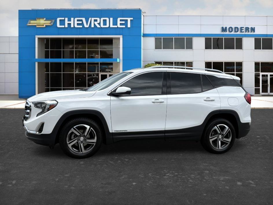 Used 2020 Summit White GMC SLT image 1