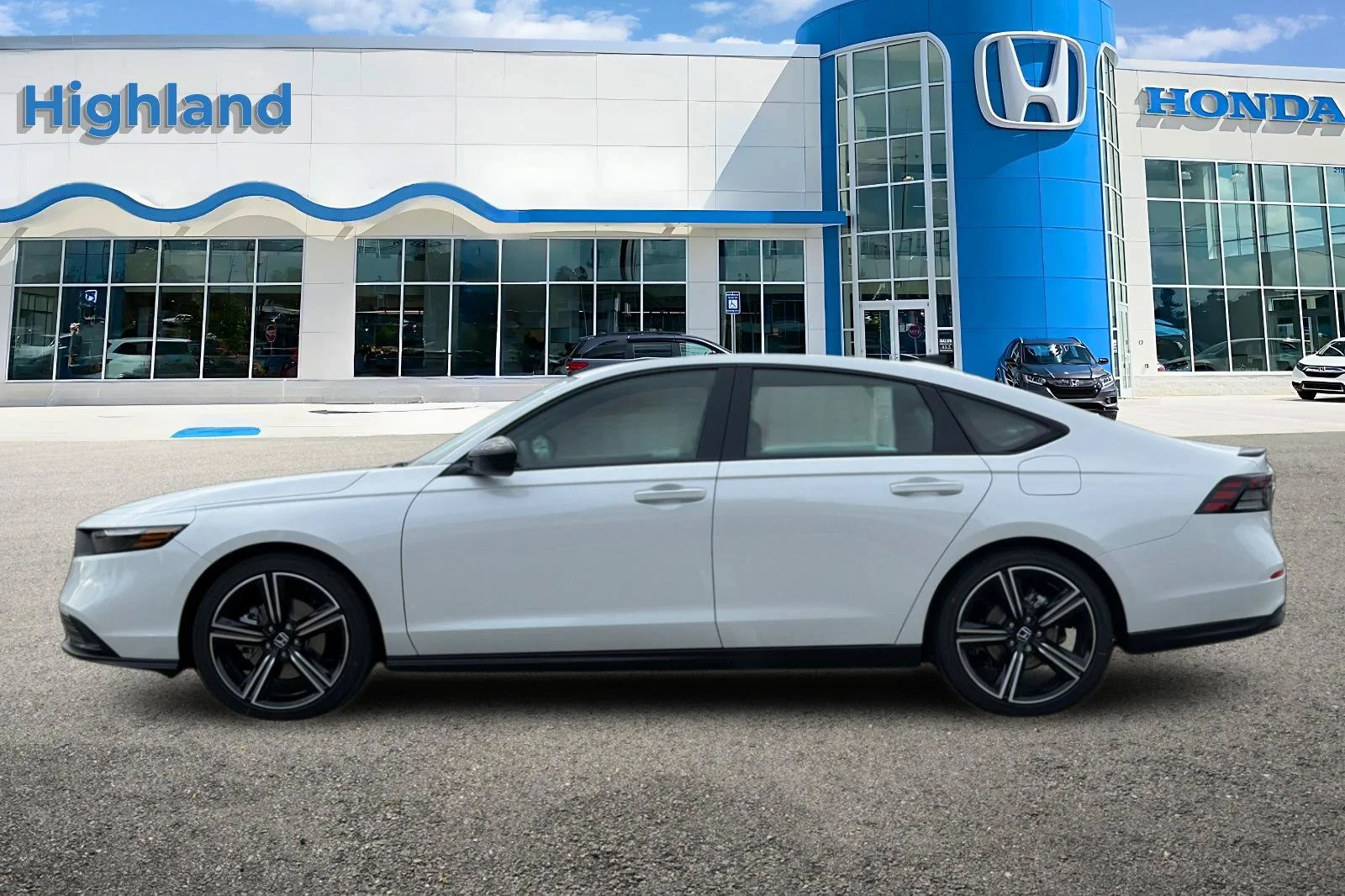 New 2026 Platinum White Pearl Honda Sport image 2